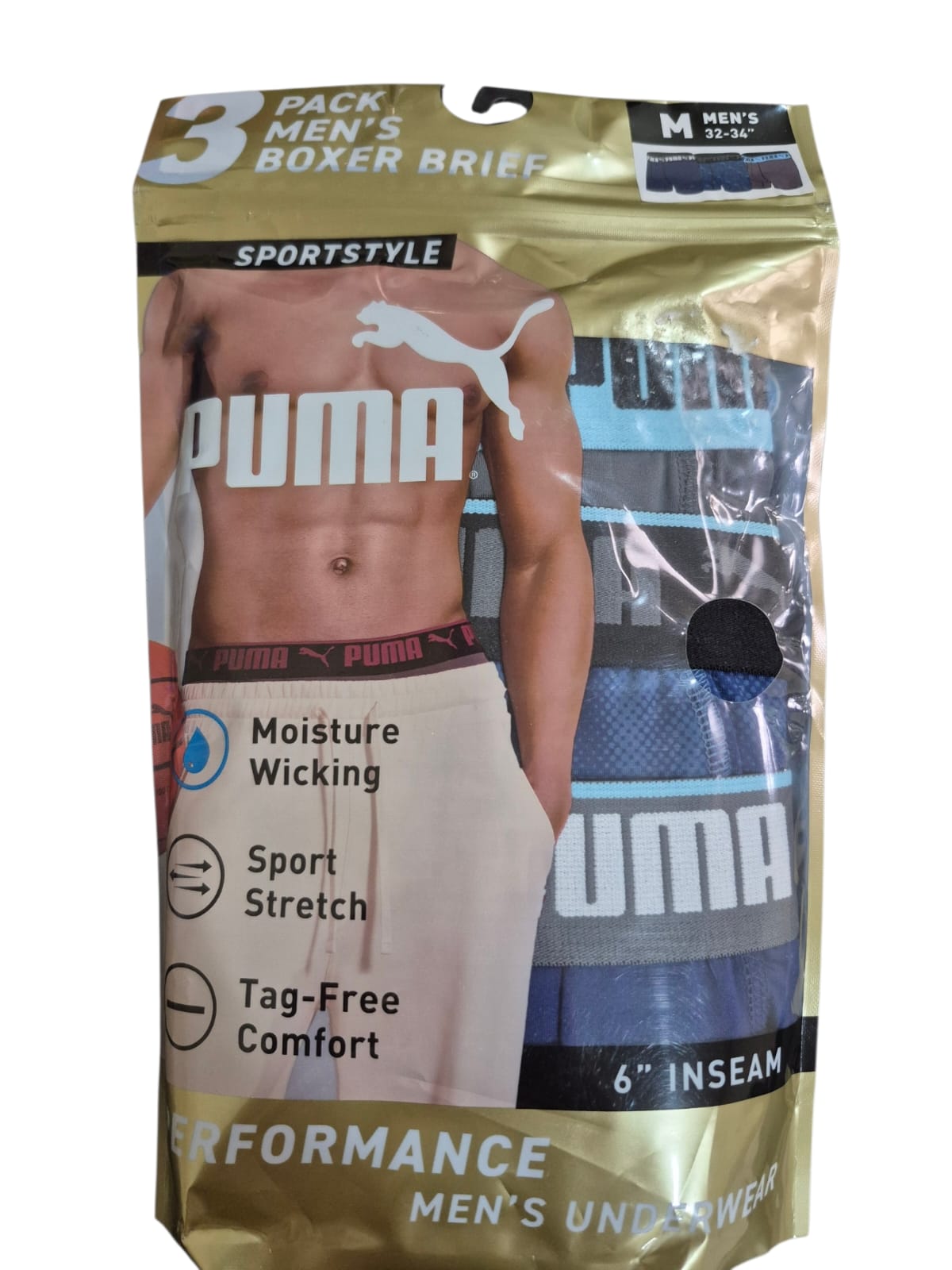 Boxer Puma 3 pack
